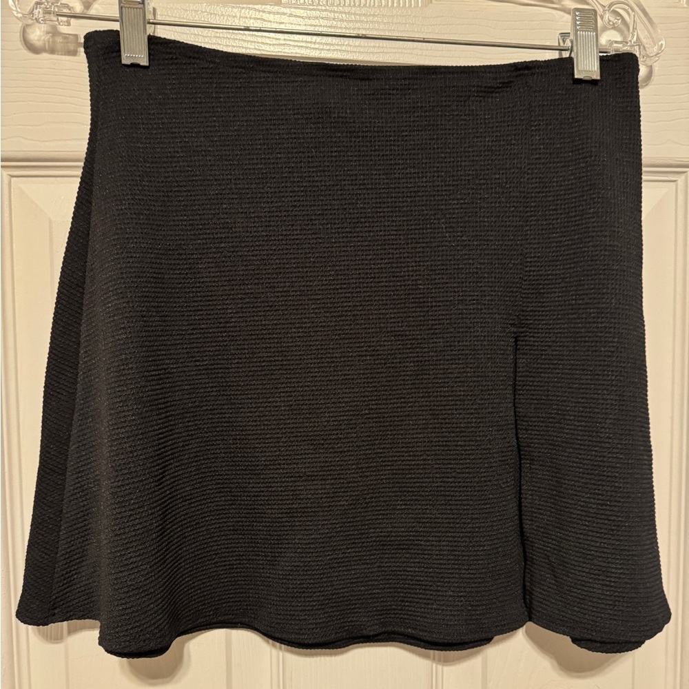 J. Valdi Black Coverup Skirt size MED